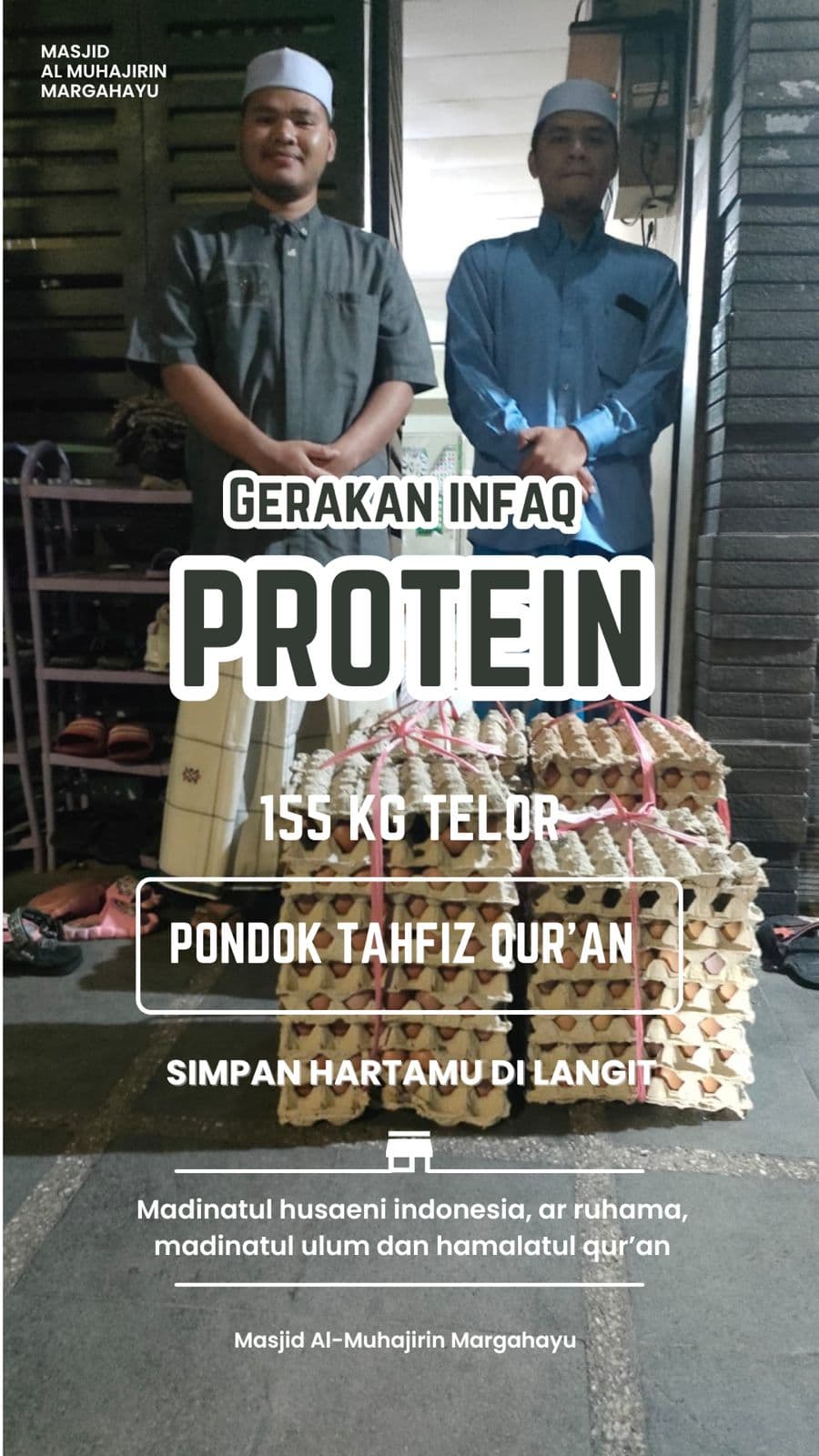 Infak Protein dan Beras