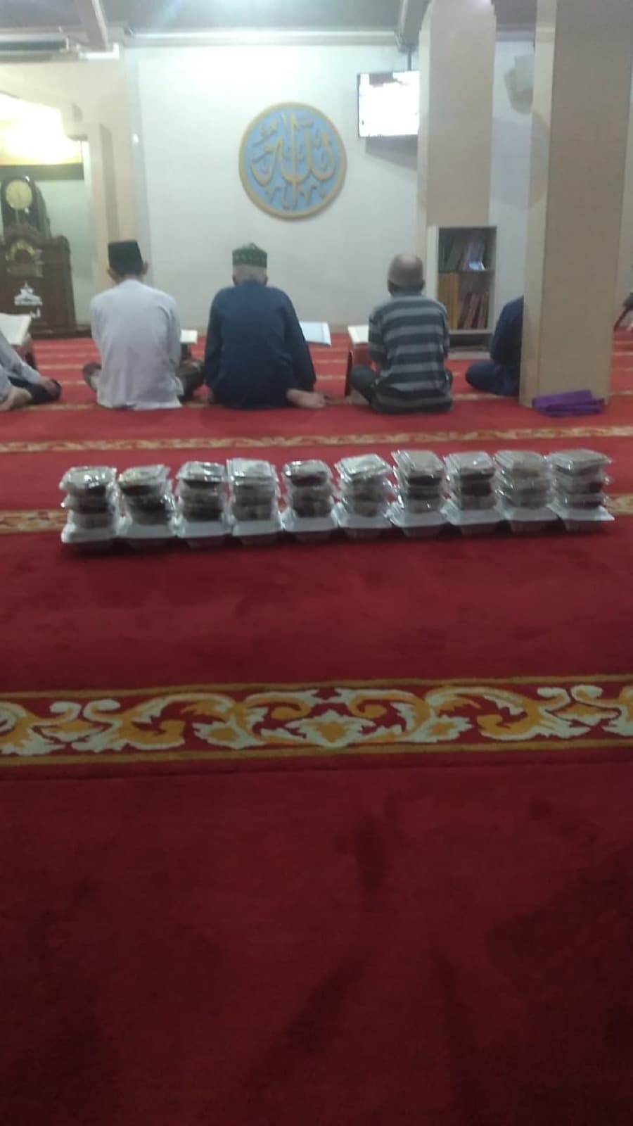 Dokumentasi Sarapan Jumat untuk jamaah 1